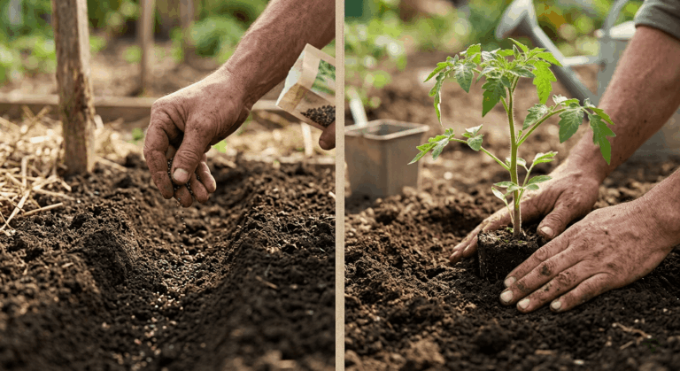 Seminare o Piantare? Differenze, vantaggi e tecniche per un orto di successo