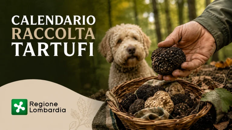 Calendario raccolta tartufi in Lombardia 2026/2027