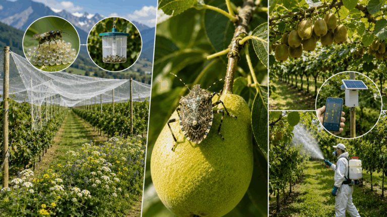Cimice asiatica 2026: le strategie più efficaci per salvare pero e kiwi