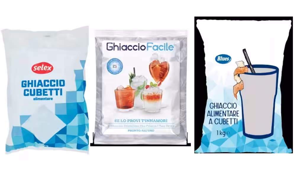 Ghiaccio contaminato, nuovo richiamo: ritirati alcuni lotti di questi marchi