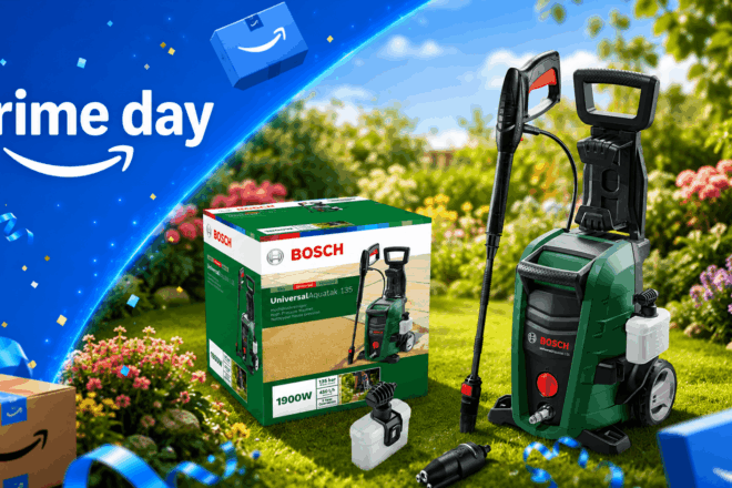 Questa potente idropulitrice della Bosch è in offerta Prime Day su Amazon