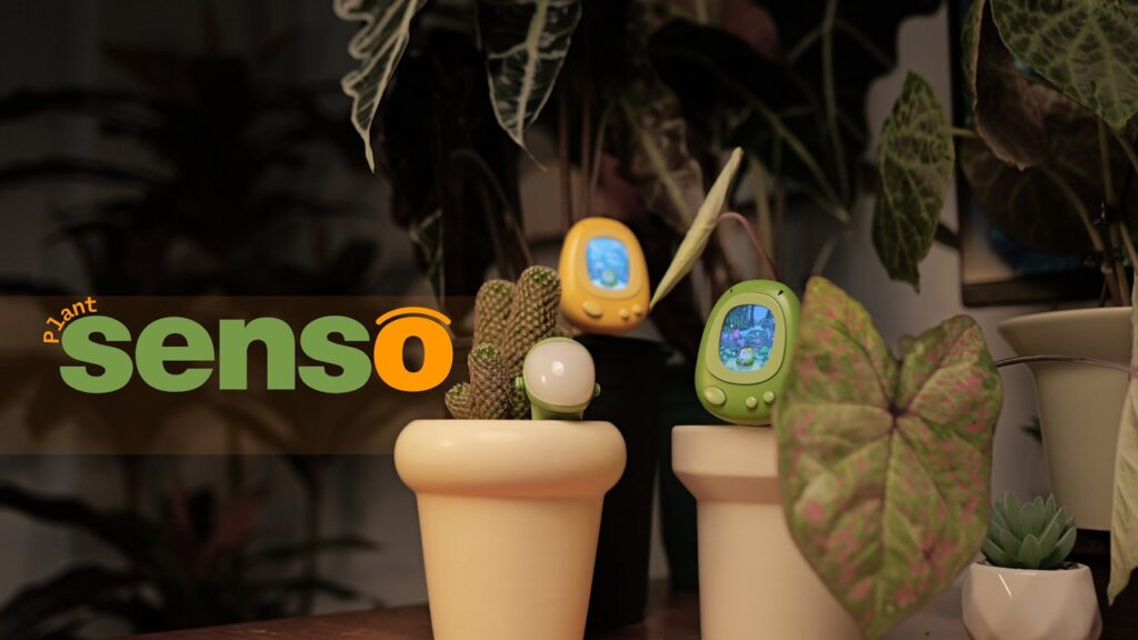 Senso, il sensore smart per piante con intelligenza artificiale e simile a un Tamagotchi