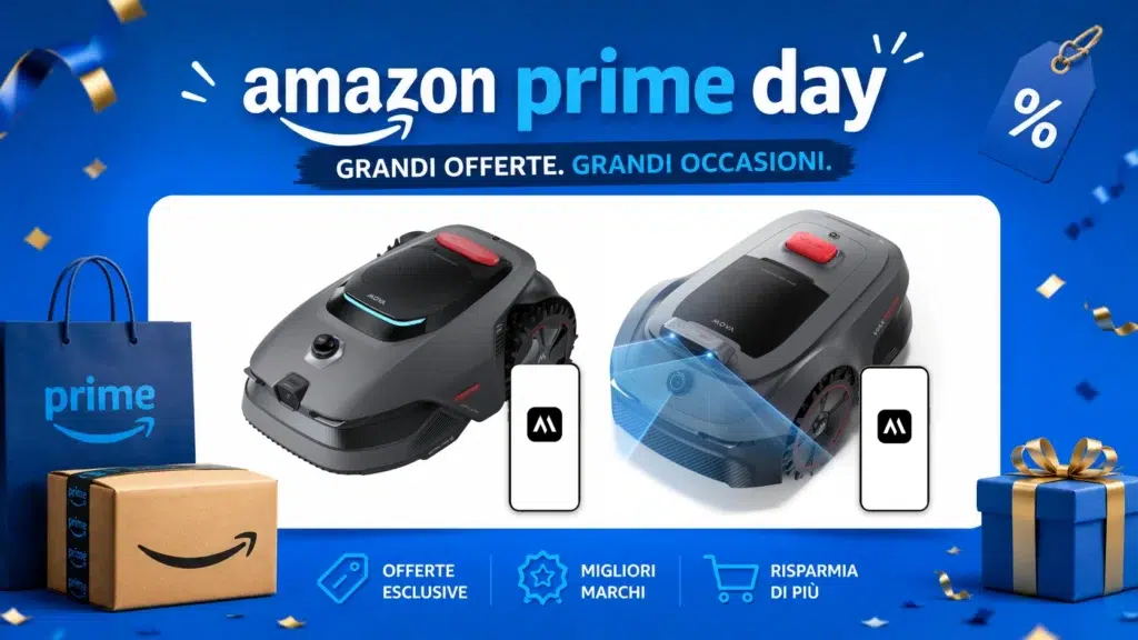 Tris di offerte MOVA su Amazon: robot tagliaerba senza fili con LiDAR e IA in forte sconto Prime Day