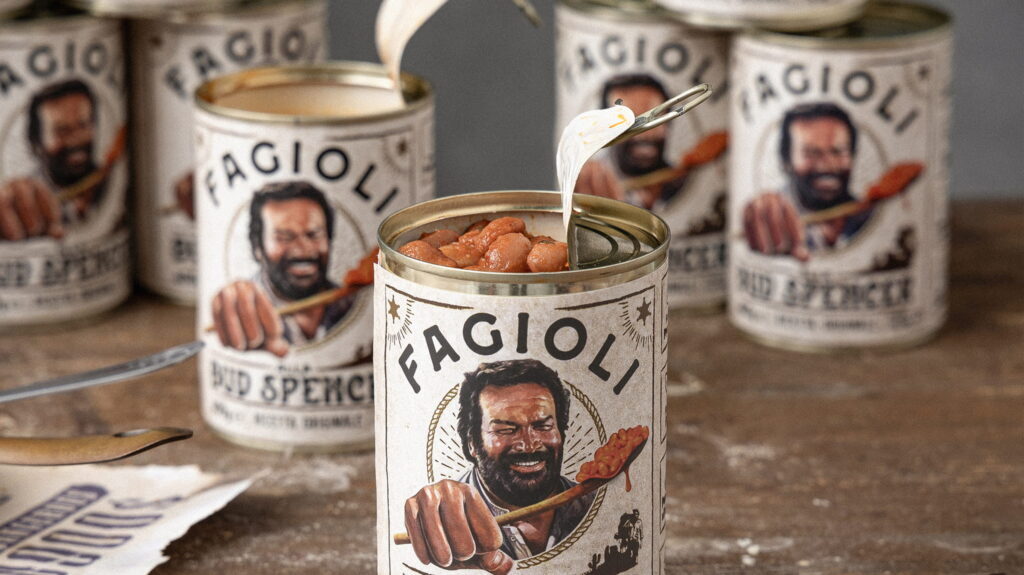 Fagioli alla Bud Spencer, il business da 8 milioni: quando il mito diventa un successo