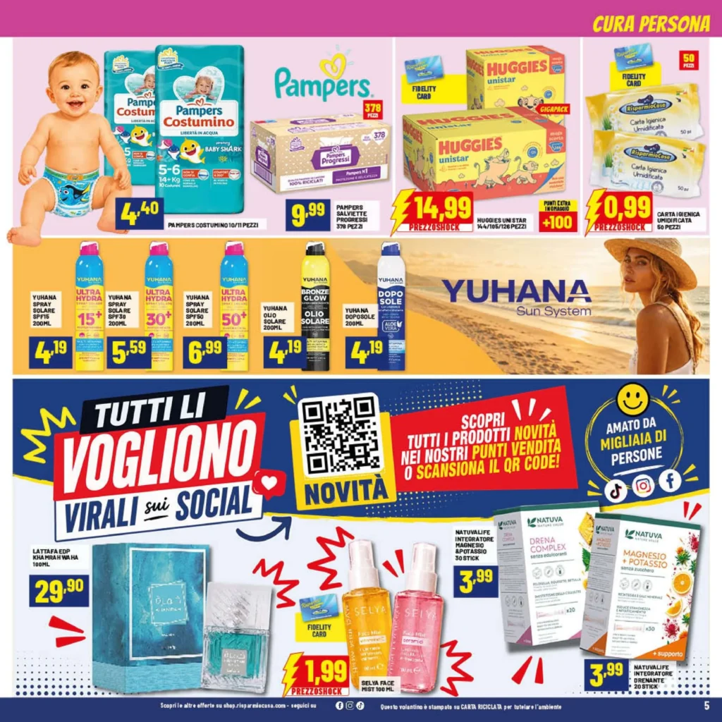 Volantino RisparmioCasa dal 22 luglio al 9 agosto 2026