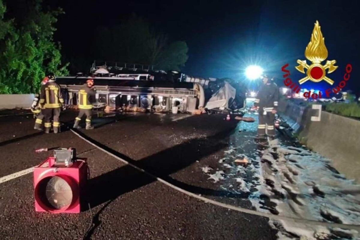 Camion carico di polli si ribalta sull'A7: ancora una strage — Animali selvatici | AgriVivo.it