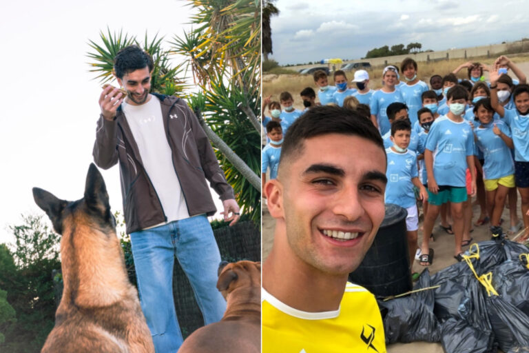 Ferran Torres campione anche per i cani randagi: la sua missione