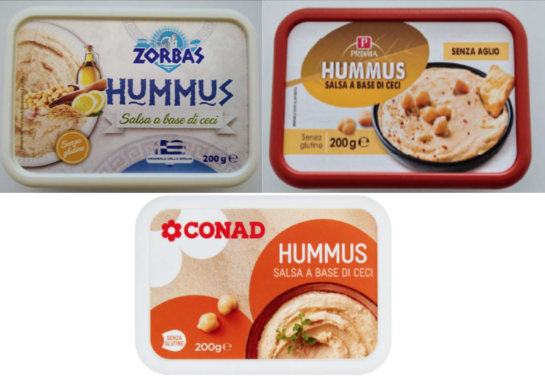Hummus, carciofi e formaggi, tre nuovi richiami: Salmonella, frammenti di vetro e Listeria