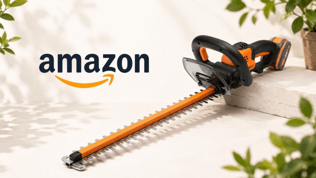 WORX, tagliasiepi a batteria: offerta da urlo su Amazon a meno di 80€
