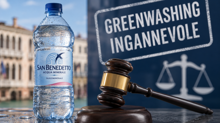 Acqua San Benedetto: Tribunale vieta 5 claim green ingannevoli