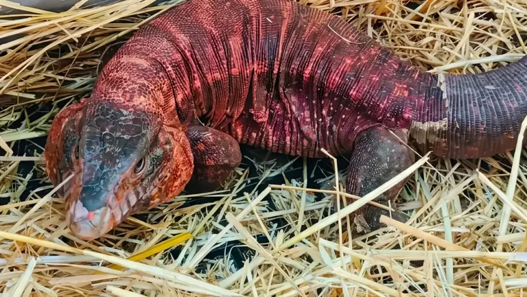 Catturato il Tegu argentino rosso che vagava a Nonantola: caccia al proprietario