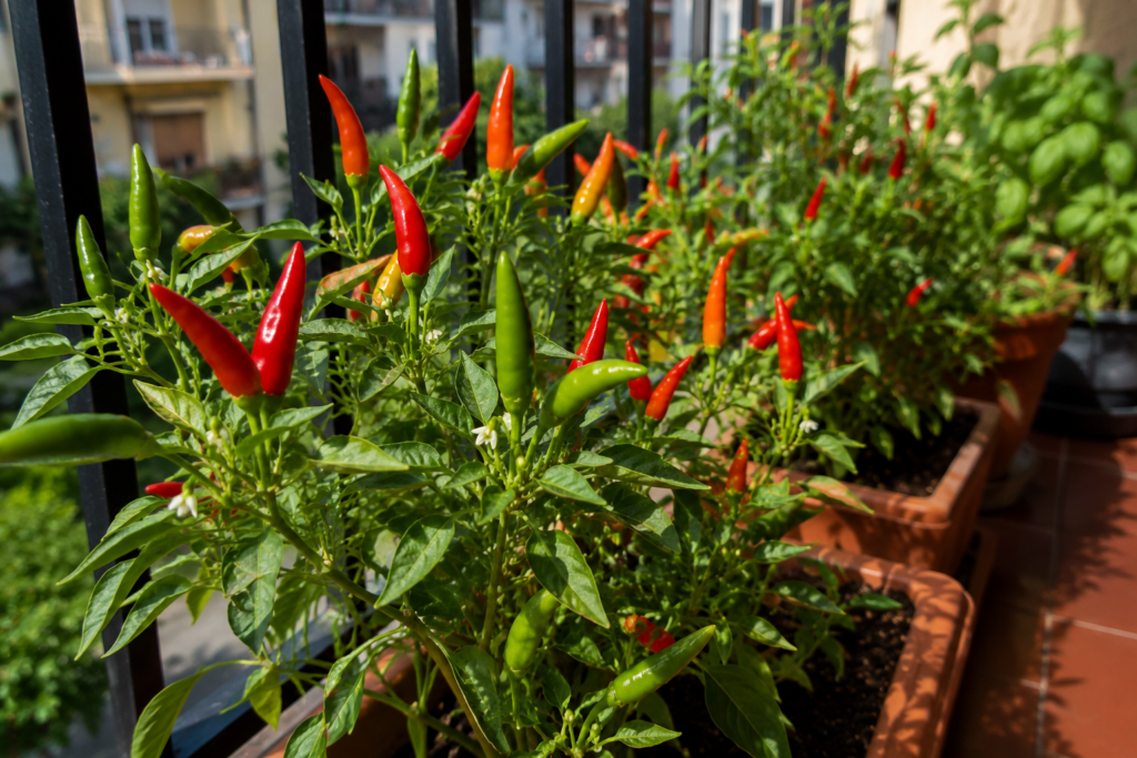 Peperoncini in balcone: 5 errori che rovinano il raccolto