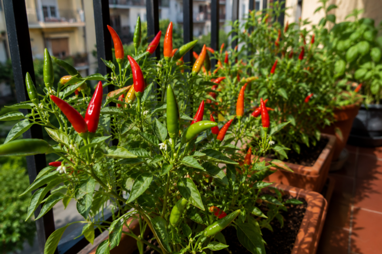 Peperoncini in balcone: 5 errori che rovinano il raccolto