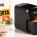 Questa friggitrice ad aria da 8 litri costa meno di 60€ su Amazon (ed ha anche 8 programmi)