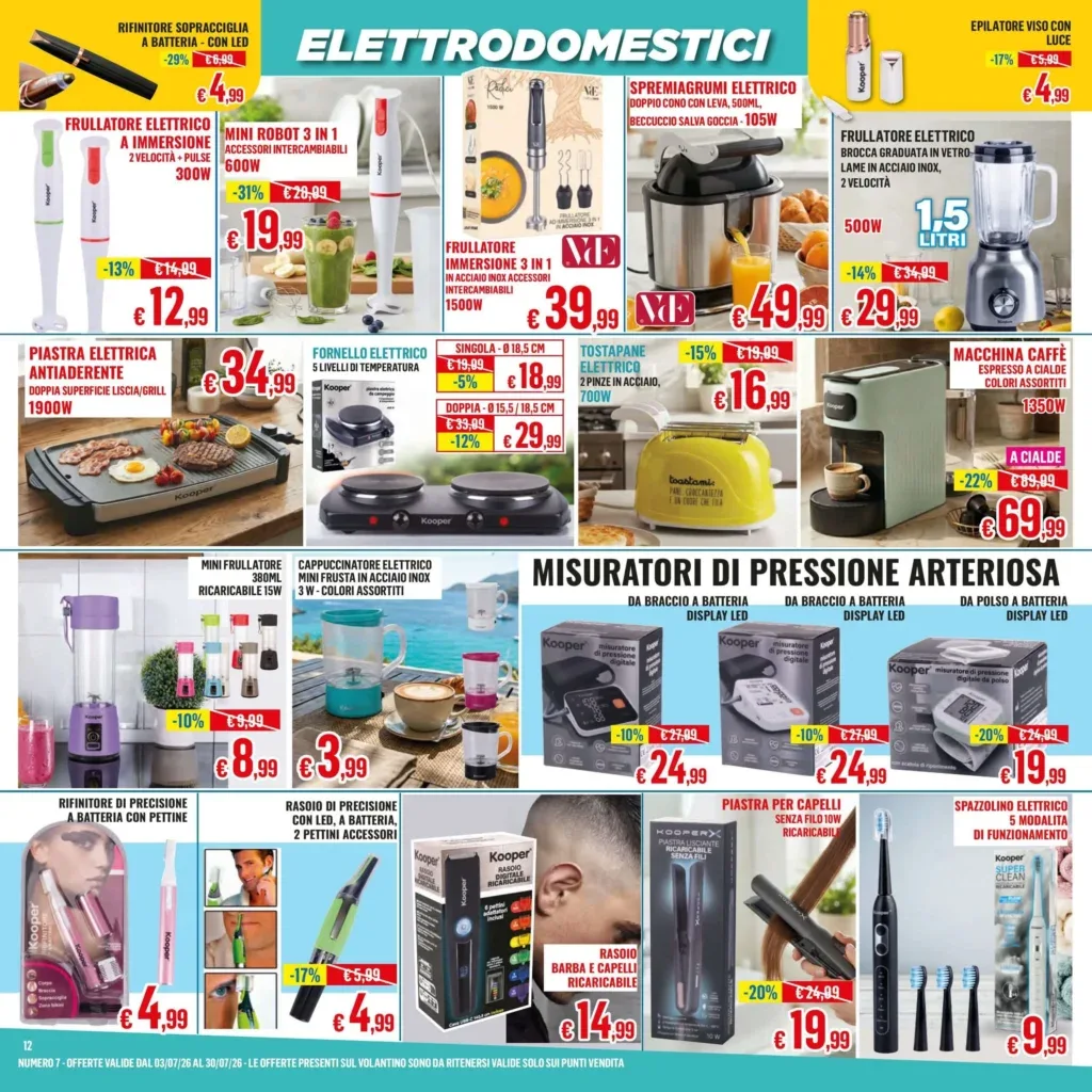 Volantino Satur di fine luglio