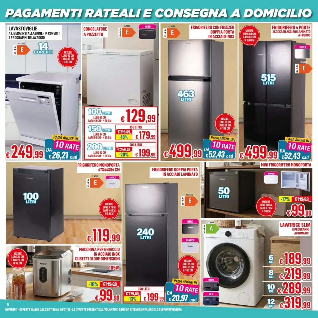 Volantino Satur di fine luglio
