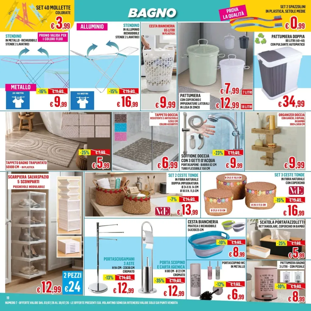 Volantino Satur di fine luglio
