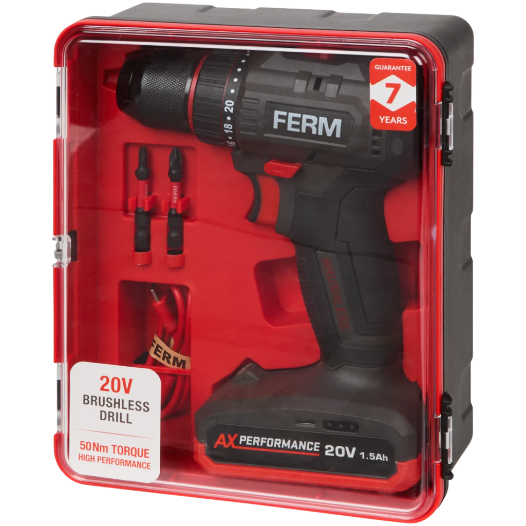 Trapano a batteria FERM in offerta da Action