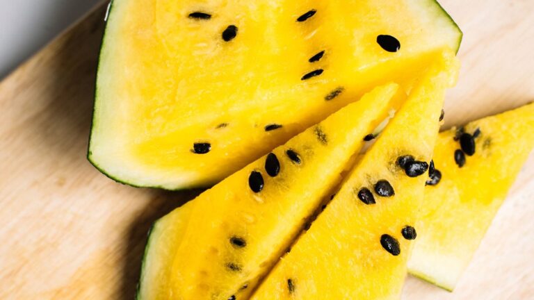 Anguria gialla: il cocomero dolcissimo che sa di ananas