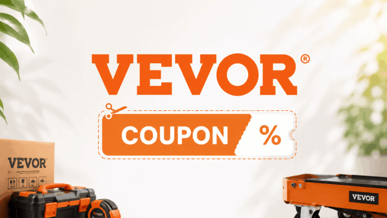 VEVOR, 10% di sconto “Back to School” su attrezzature per casa e giardino