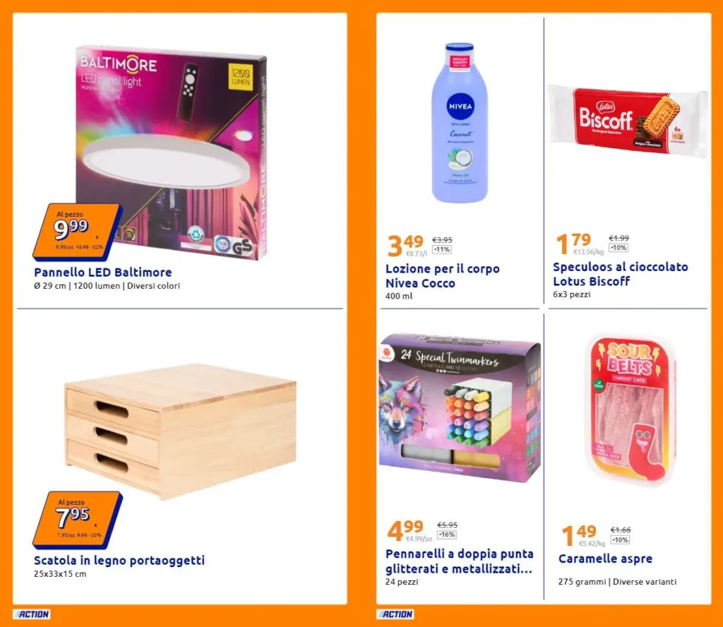 Volantino offerte action settembre 2026
