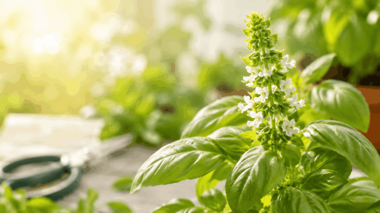Basilico in fiore ad agosto: come ritardare la fioritura e mantenere le foglie tenere