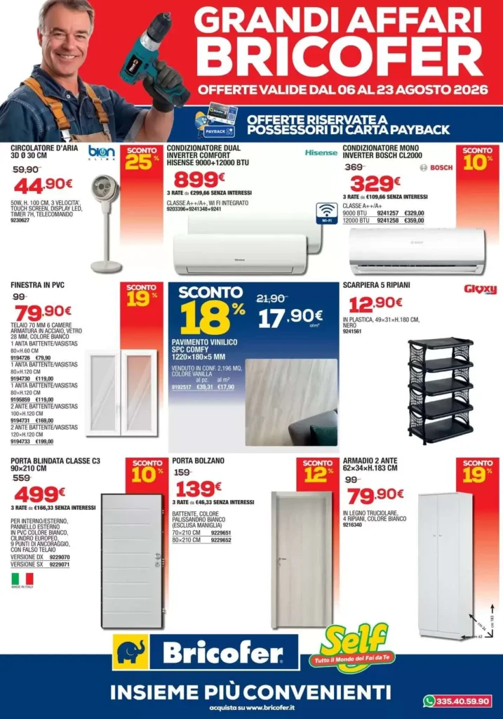 Volantino Bricofer