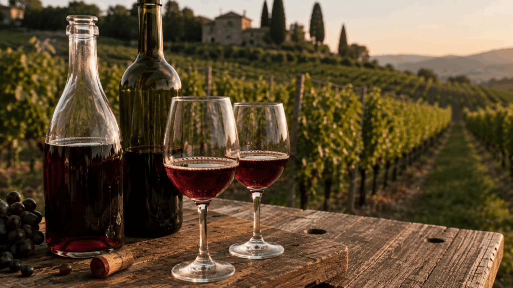 Lambrusco in Vigneto