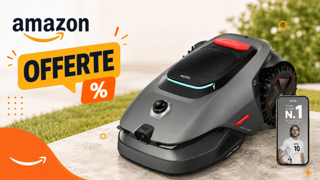 Robot tosaerba senza fili: tre modelli in offerta su Amazon