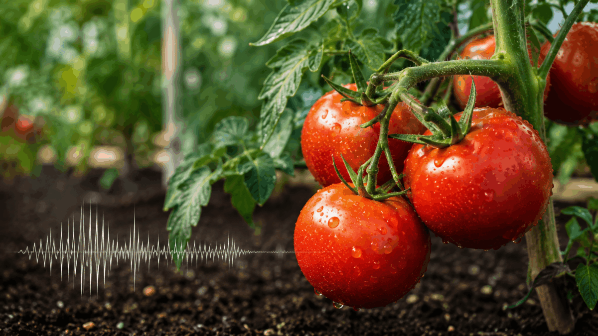 Il suono dei pomodori studiato da un'università