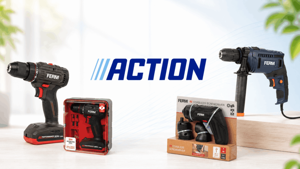 Action, trapano a percussione e strumenti per il fai da te a prezzi stracciati