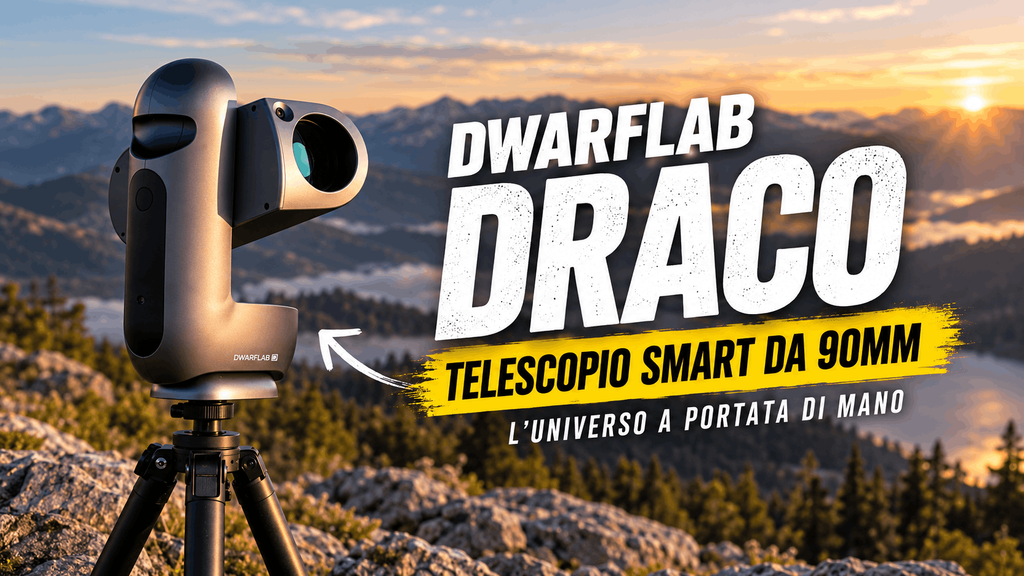 DWARFLAB Draco è (quasi) ufficiale: il telescopio smart da 90mm si prepara al lancio