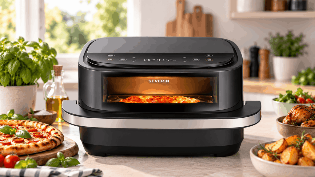 Friggitrice ad aria extra large: cuoce anche la pizza ed è a metà prezzo su Amazon