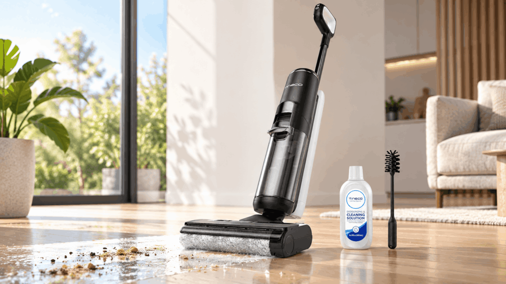 Tineco FLOOR ONE S5, l’aspirapolvere lavapavimenti smart è in offerta a 179€ su Amazon