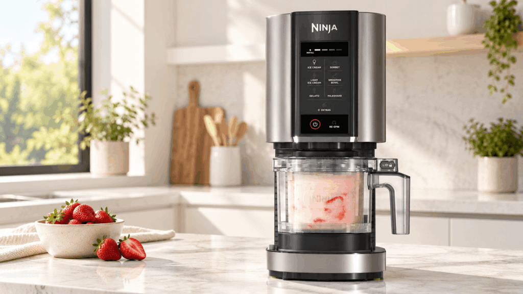 Ninja CREAMi in offerta a 159€: la gelatiera virale è già in sconto del 36% prima dell’evento Amazon