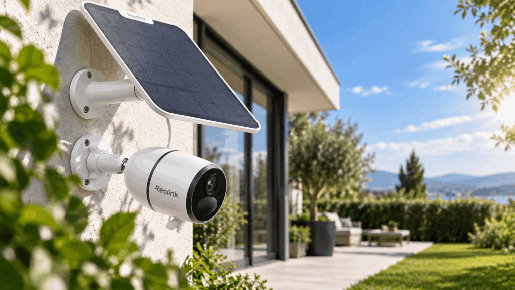 La telecamera 4G con pannello solare che non utilizza né Wi-Fi e né corrente è scontata di 30€