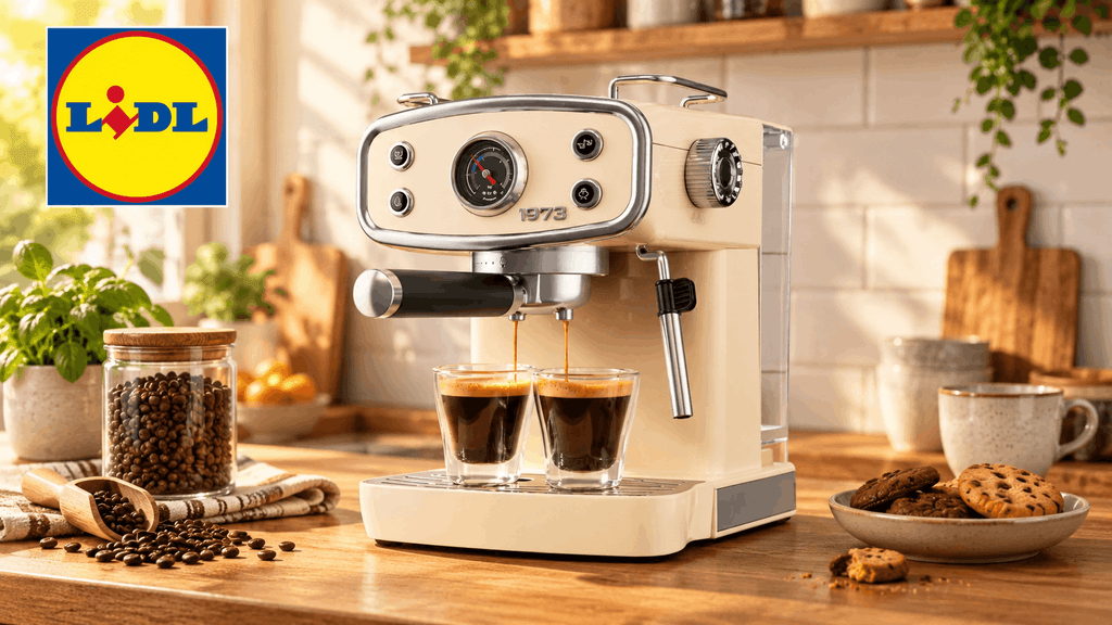 Lidl, elettrodomestici retrò Silvercrest in arrivo: macchina espresso a 59€ e tostapane a 17,99€