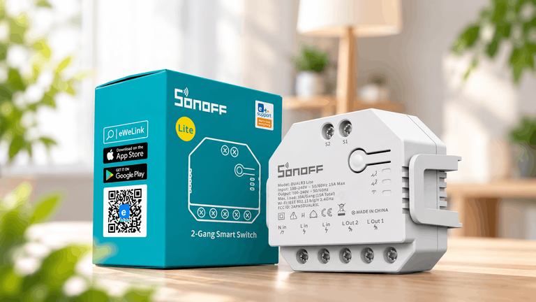 SONOFF DUAL R3 Lite, l’interruttore smart che automatizza quasi tutto è in offerta a meno di 10€