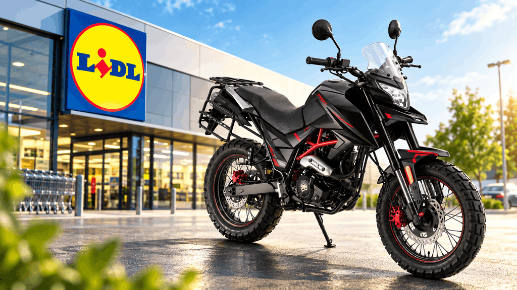 Lidl vende moto e scooter 125: prezzi a partire da 1.852 euro