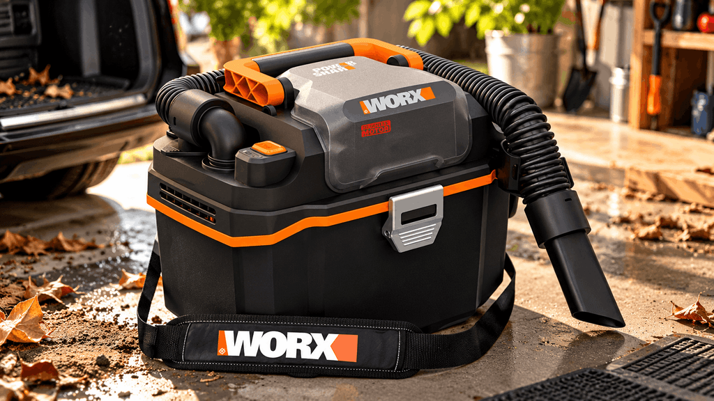 Questo aspiratore a batteria della WORX è quasi a metà prezzo su Amazon