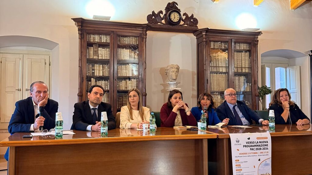 Ariano Irpino, sala gremita per il convegno sulla PAC 2028-2034: “Il futuro dell’agricoltura si costruisce insieme”