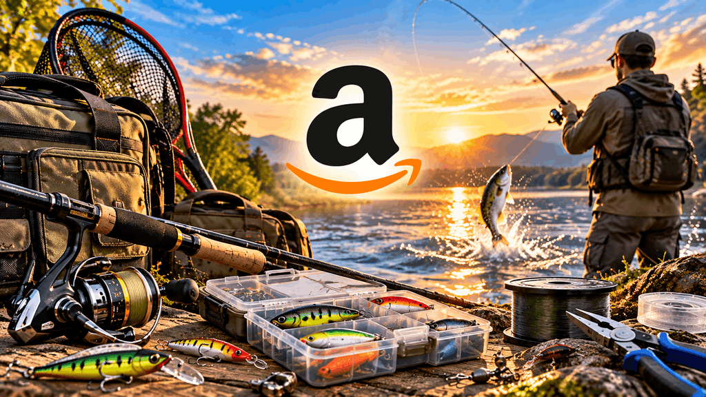 Tanti prodotti per la pesca in offerta su Amazon: canne PENN, Abu Garcia e treccia Berkley