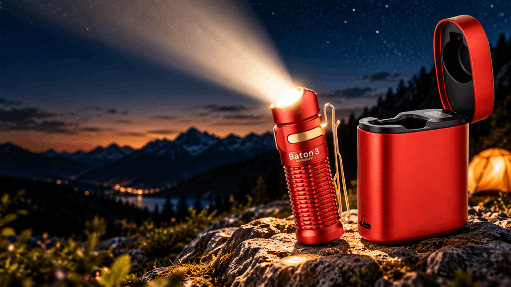 OLIGHT Baton3 Kit a 65€: torcia LED ricaricabile in offerta su Amazon