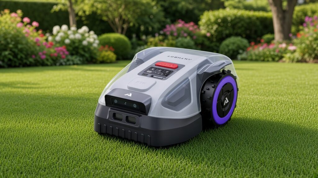 ANTHBOT M5 500 m² a 598€: robot tagliaerba con kit antipioggia a -40% su Amazon