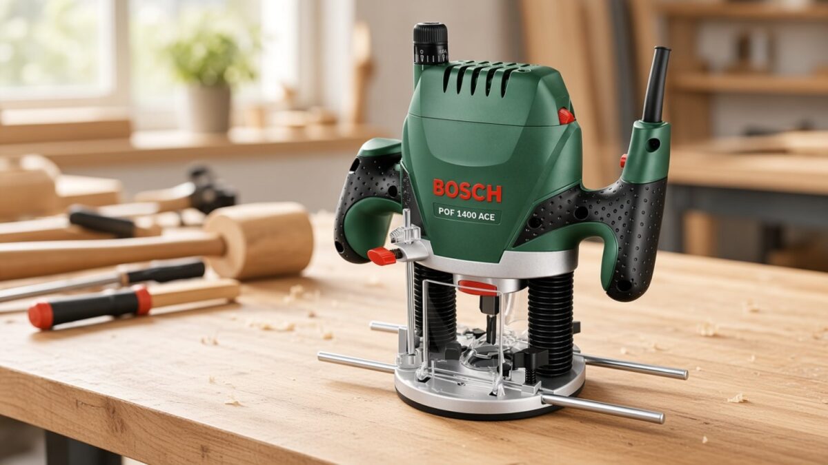 Fresatrice verticale Bosch POF 1400 ACE, offerta Amazon