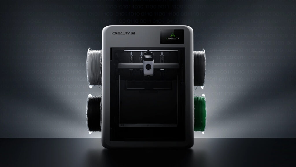 Creality K3 è ufficiale: la stampante 3D che cambia ugello in 5 secondi