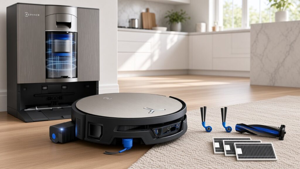 ECOVACS X12S OMNICYCLONE a 999€: il robot top di gamma perde 300€ su Amazon