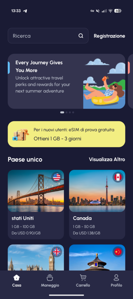 Esim Albania Nomad