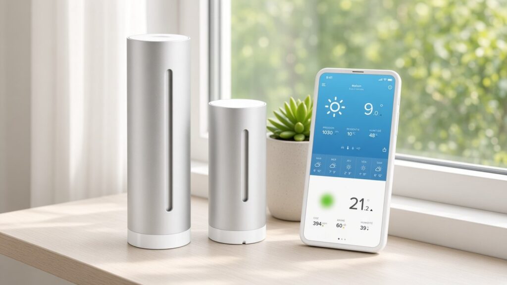 La stazione meteo WiFi di Netatmo con sensori per interno ed esterno, costa meno di 100€ su Amazon