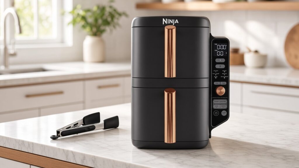 Ninja Double Stack XL a 170€: la friggitrice ad aria verticale da 9,5 litri è in super sconto